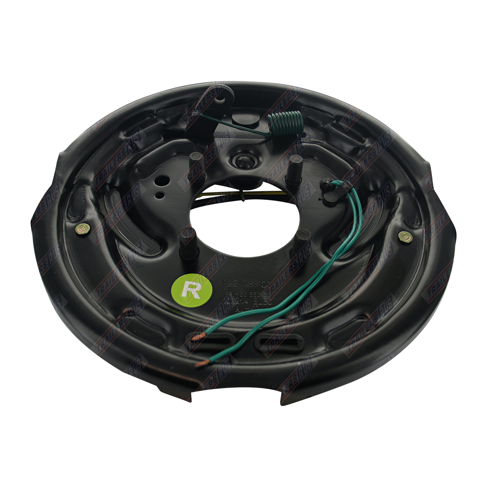 ALKO 10'' Inch Electric Backing Plate With Park Lever Complete Right AL