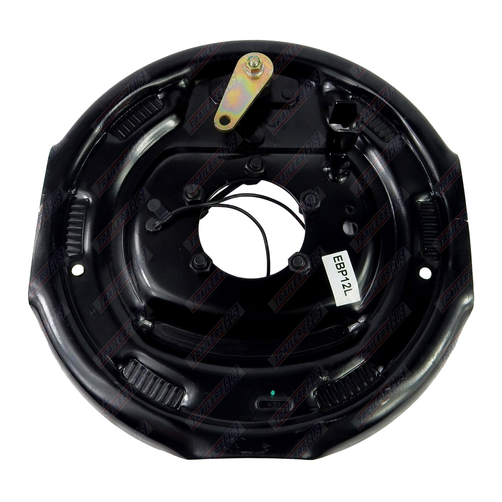 12'' Electric Backing Plate Left Side for Trailer Brake Shoes and