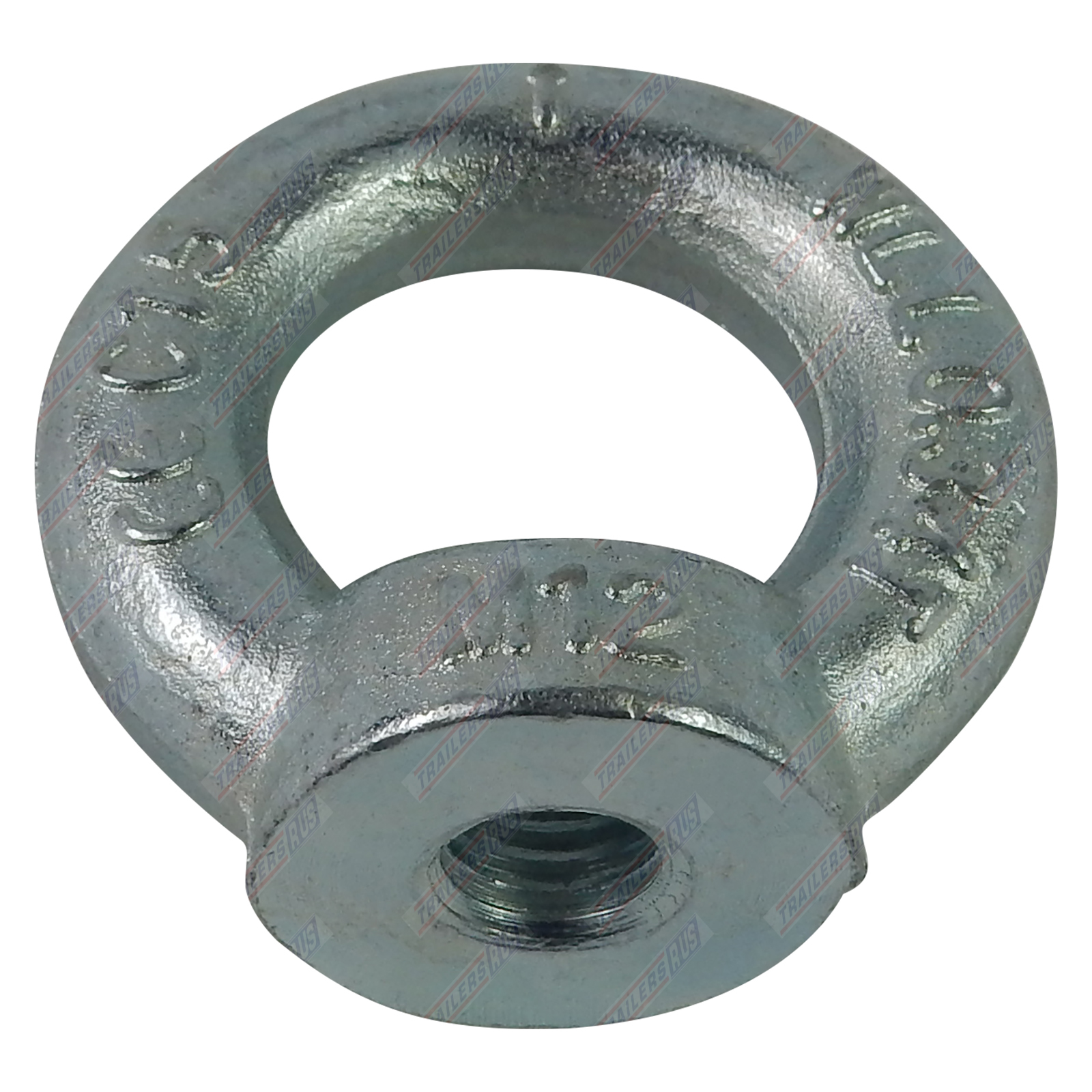 Lifting Eye Nut M12 Thread 340kg Load Capacity Zinc TRU