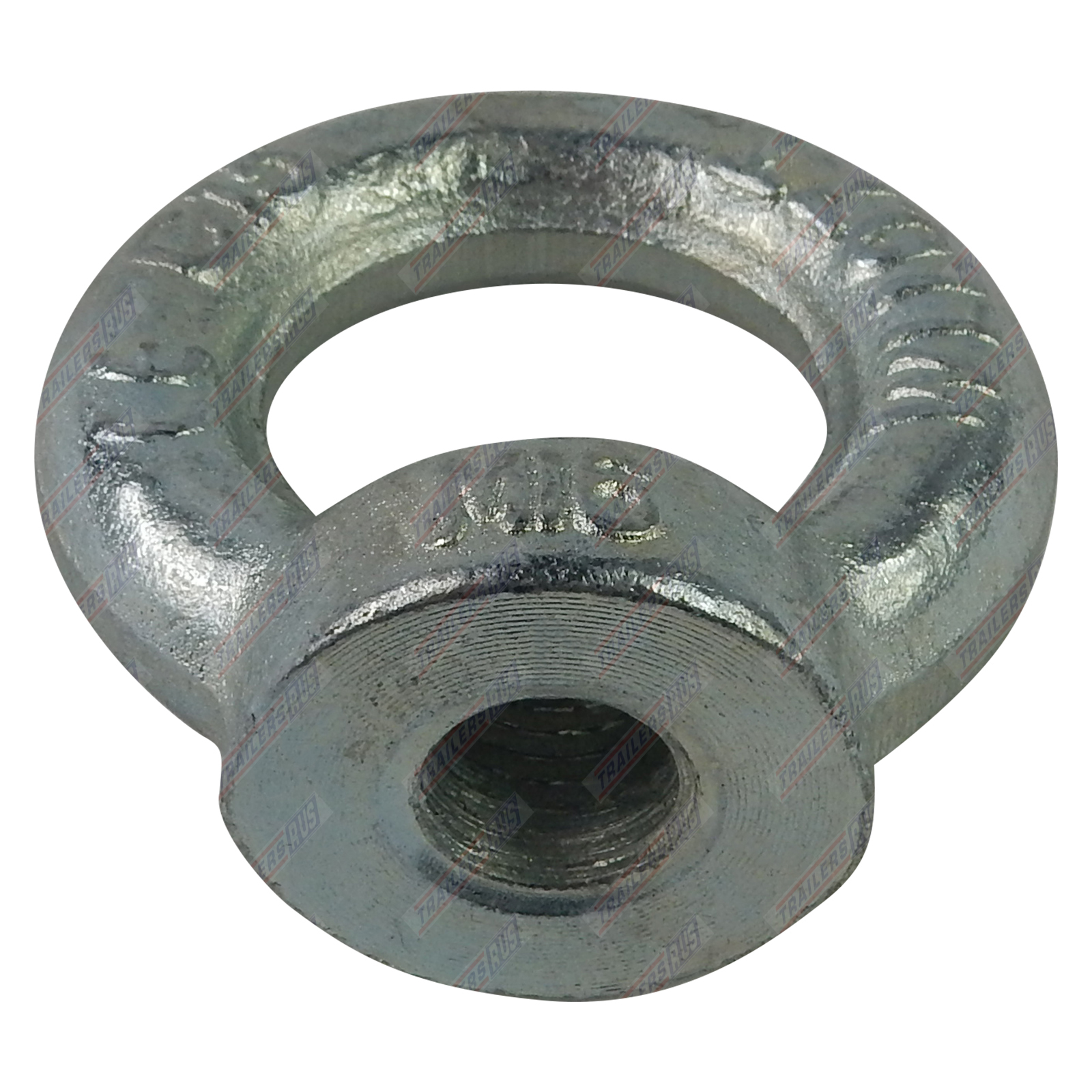 Lifting Eye Nut M16 Thread 740kg Load Capacity Zinc TRU