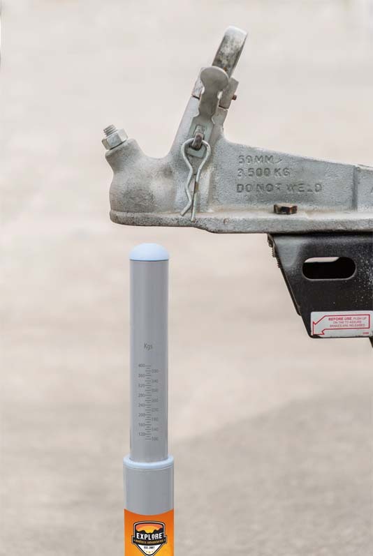 Tow Ball Weight Scale for Caravan and Trailers Calibrated up to 350kg TRU