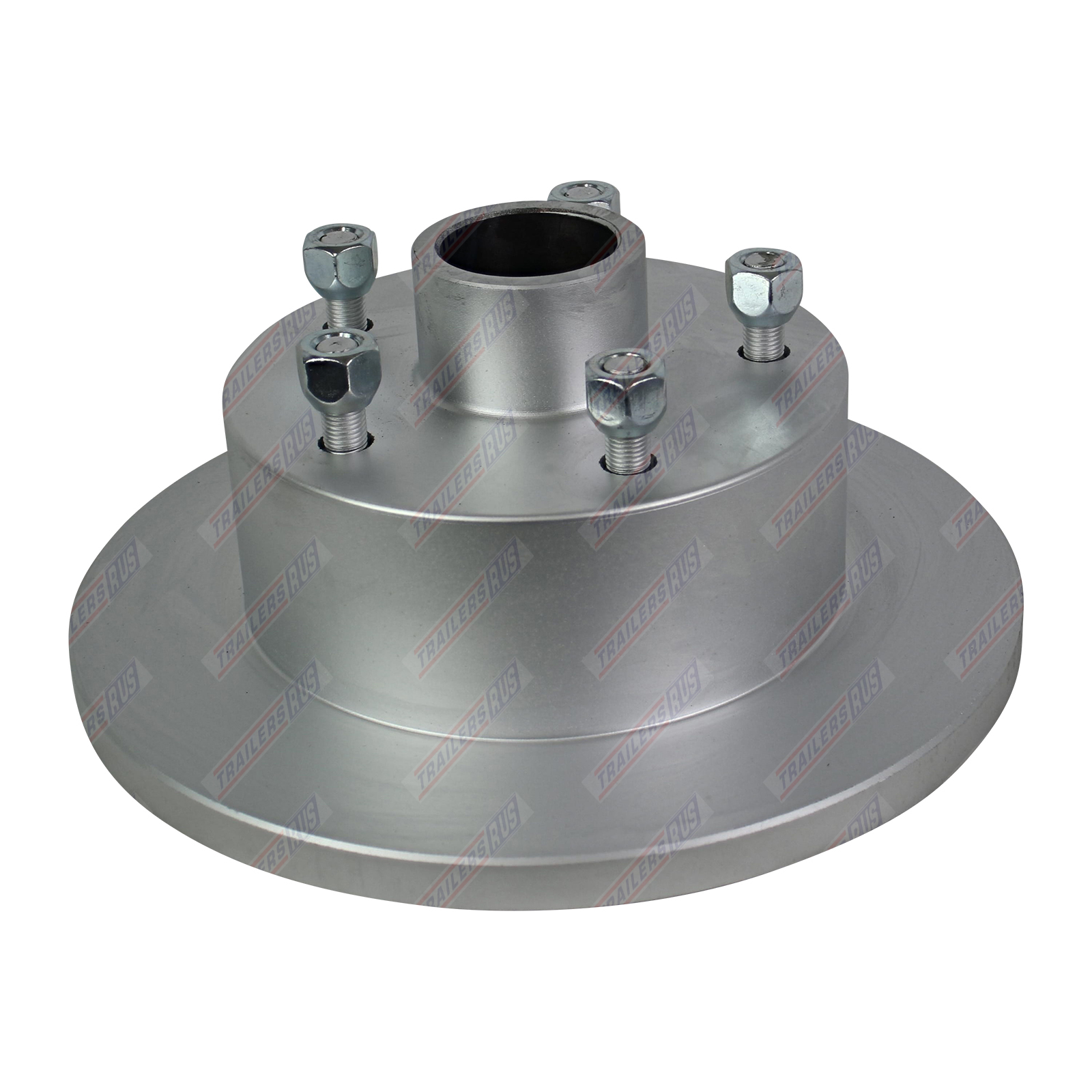 Trailer Disc Hub Galvanised 10" Inch Holden HQ 5 Stud NO BEARINGS TRU