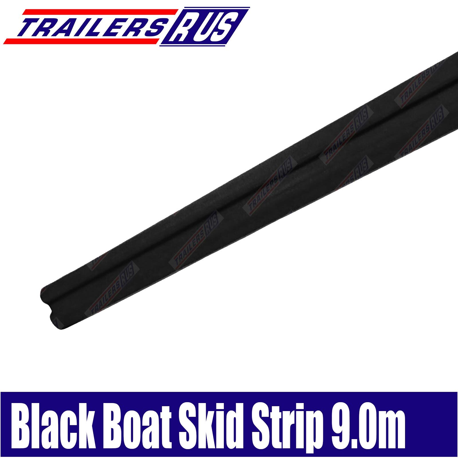 Boat Trailer BLACK Skid Strip Teflon Grooved Slides Centre 50mm x 9M