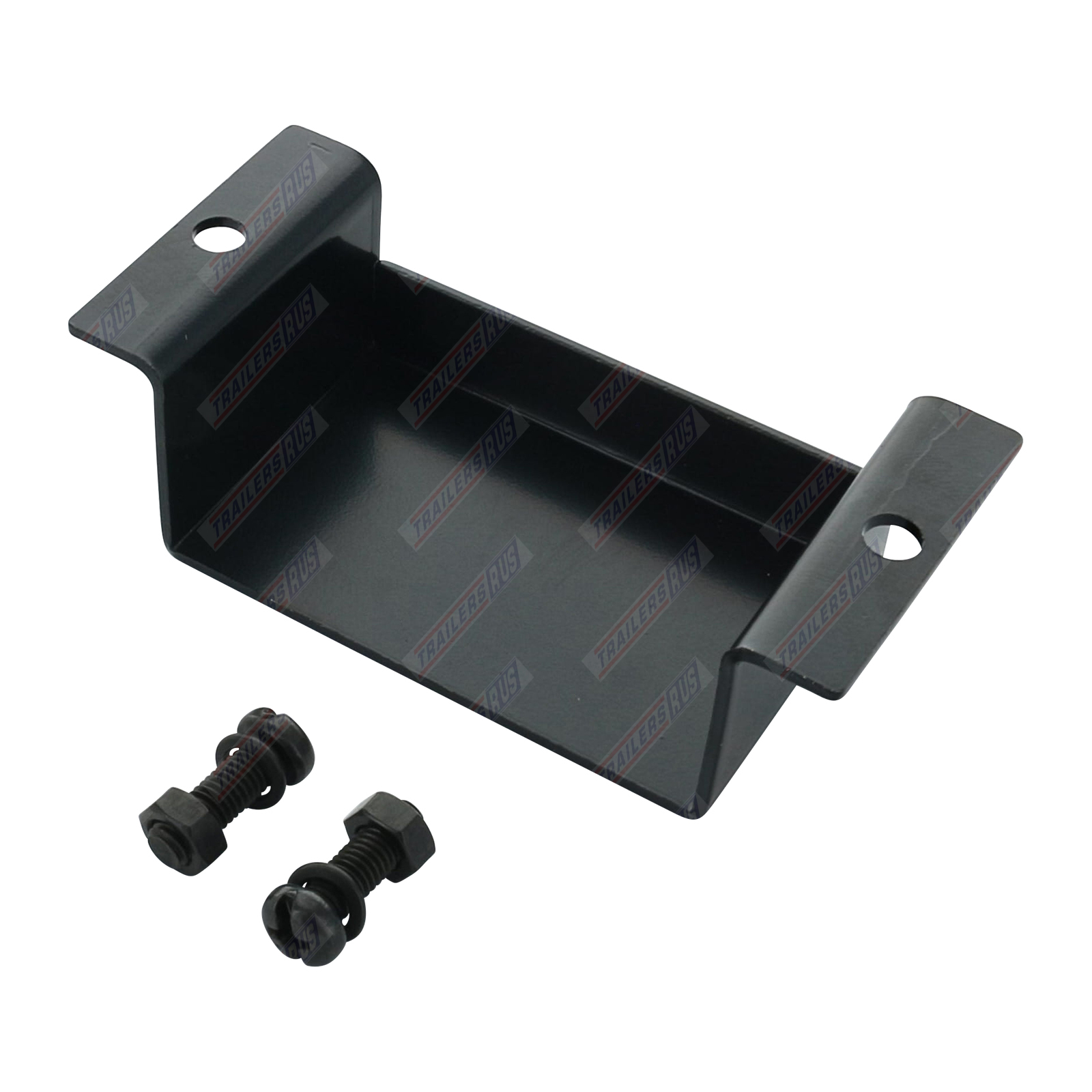 Connector Socket Mounting Bracket Keenso Right Angle Plug Socket Bracket for 7 Pin Caravan Towing Trailer Connector with Complete Screws & Nuts Black 