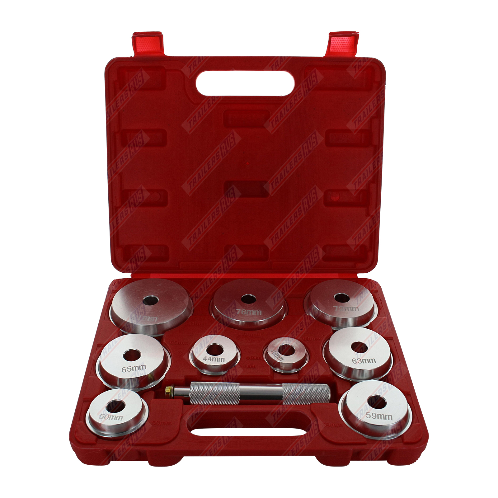 Wheel Bearing Race and Seal Driver Aluminium Tool Kit 10 Piece - TRU