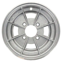 Boat Trailer Rim 10" Mini 4 Stud Rim Alloy 550kg Rated Manutec #10RIMMI-A