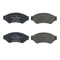 4 x Disc Brake Pads to suit Hydraulic Caliper GENUINE ALKO Trojan Meher Style AL-KO #341103