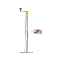 AL-KO Trailer Jockey Stand 27'' Inch 400kg Load Capacity 492mm - 742mm Extension Zinc With Clamp #622127