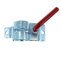 Trailer Jockey Wheel Fixed Clamp Bracket AL-KO Removable 2 Hole Bolt-On / Weld-On Caravan - #629900