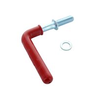 Jockey Wheel Clamp Handle AL-KO Plastic Grip Washer Incl. Zinc - #629951