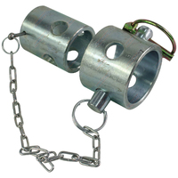 Swivel Mount Tube for Side Winding Adjustable Stand 1000kg Static Load Capacity Zinc 