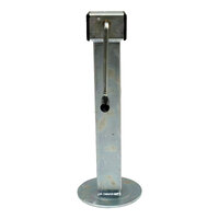 Side Winding Adjustable Stand Extra Heavy Duty 580mm - 890mm 4000kg Static Load Capacity Zinc