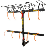 Atlantic Tilting Vertical Bike Carrier Rack Hitch Mount to suit 5 Bikes #ATLBR005