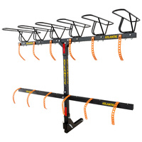 Atlantic Tilting Vertical Bike Carrier Rack Hitch Mount to suit 6 Bikes #ATLBR006