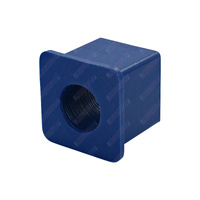 Square Independent Suspension Bush 50mm x 50mm Blue Approx 29mm Bore