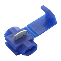 Wire splice clip Lock Terminal Connectors Blue 1.5mm - 2.5mm 