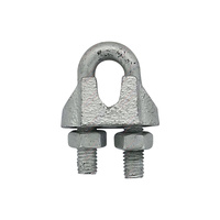  Galvanised Wire Grip U-Bolt Brake Cable Clamp M4