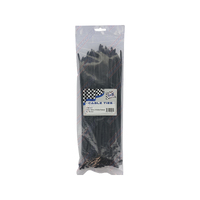Cable Ties 300mm x 4.8mm Black UV Stabilised Pack of 100
