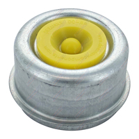 Easy Lube Zinc Plated Bearing Dust Cap 2.5'' Inch (62.2mm) Dia. USA Deemaxx Hub