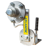 Atlantic 3-in-1 Beach Launcher Spare Wheel Carrier HT Stud Pattern LM Bearings Galvanised #DDM40-HT