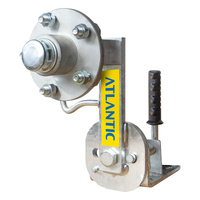 Atlantic 3-in-1 Beach Launcher Spare Wheel Carrier Ford Stud Pattern SL Bearings Galvanised #DDM45-FD