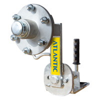 Atlantic 3-in-1 Beach Launcher Spare Wheel Carrier 6 Stud LC SL Bearings Galvanised #DDM45-LC