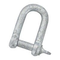 10mm Galvanised Dee D-Shackle Pin Shackles Marine Boat Trailer