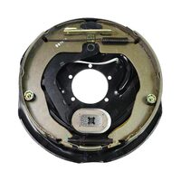 12'' Inch Electric Backing Plate Left Side AL-KO Lever Type Brake Shoe Magnet included