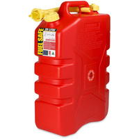 20 Litre Red Jerry Can Petrol Fuel Container Fuel Storage With Pourer