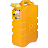 20 Litre Yellow Jerry Can Diesel Fuel Container Fuel Storage With Pourer