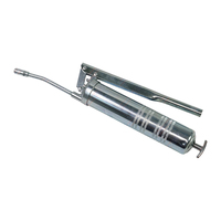 Grease Gun 500CC 4500psi Cartridge Type Triple Loading 16oz Heavy Duty Silver