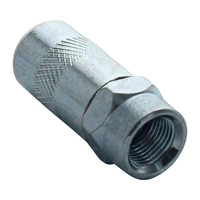 Grease Gun Coupler Nozzle 4 Jaw 1/4'' Inch BSPT standard Fitting