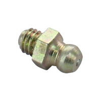 Grease Nipple Straight M6-1.0P Zinc