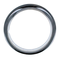 13" Premium Wheel Trim Ring Brand New Chrome Plated Metal Band Ring Single Only