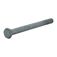 Hex Bolt M10 x 110mm Long Grade 4.6 Galvanised