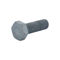 Hex Bolt M10 x 30mm Long Grade 4.6 Galvanised