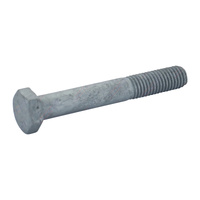 Hex Bolt M10 x 70mm Long Grade 4.6 Galvanised