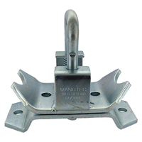 Swivel Type Jockey Wheel Clamp Heavy Duty 2 Hole Weld on for Trailers, Caravans, Boat Trailers and Campers