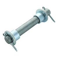 Jockey Wheel Axle 20mm (3/4") Dia. Suit Manutec Wheels Spacers, Washers and Split Pins Incl.