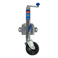 6" inch Economy Jockey Wheel 350kg Rated 2 Hole Bolt on Swing Up #JWE6S