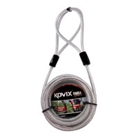 Braided Steel Cable KOVIX 6mm Dia. x 1.8mm long to use with KS6 Disc Lock on your Bike 