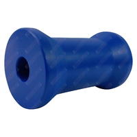 4" Inch Boat Trailer Keel Roller Cotton Reel Blue Nylon Plastic 101mm 17mm Bore