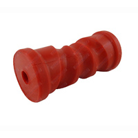 6" Inch Boat Trailer Self Centering Roller Red Soft Plastic 152mm 17mm Bore