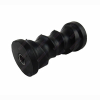 6" Inch Boat Trailer Keel Roller Self Centreing Black Rubber 152mm 17mm Bore