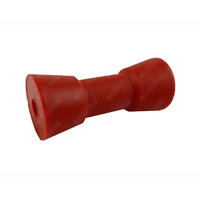 6" Inch Boat Trailer Keel Roller Dog Bone Red Soft Plastic 152mm 17mm Bore