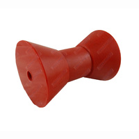 7" Inch Boat Trailer Jumbo Keel Roller Red Soft Plastic 178mm 17mm Bore