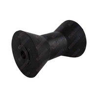 7" Inch Boat Trailer Jumbo Keel Roller Black Rubber 178mm 17mm Bore