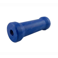 8" Inch Boat Trailer Keel Roller Cotton Reel Blue Nylon Plastic 203mm 21mm Bore