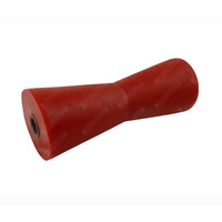 8" Inch Boat Trailer Concave Roller Red Soft Plastic 203mm 17mm Bore