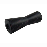 8'' Inch Boat Trailer Concave Roller Black Rubber 203mm 21mm bore